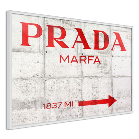 Affiche Prada .